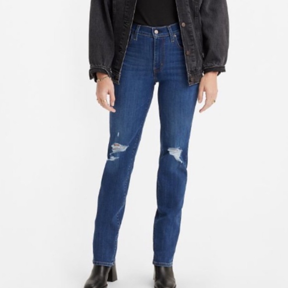 Levi’s 724 High-rise Slim Straight-Size 30x32 NEW in packaging ($70) - Picture 1 of 7